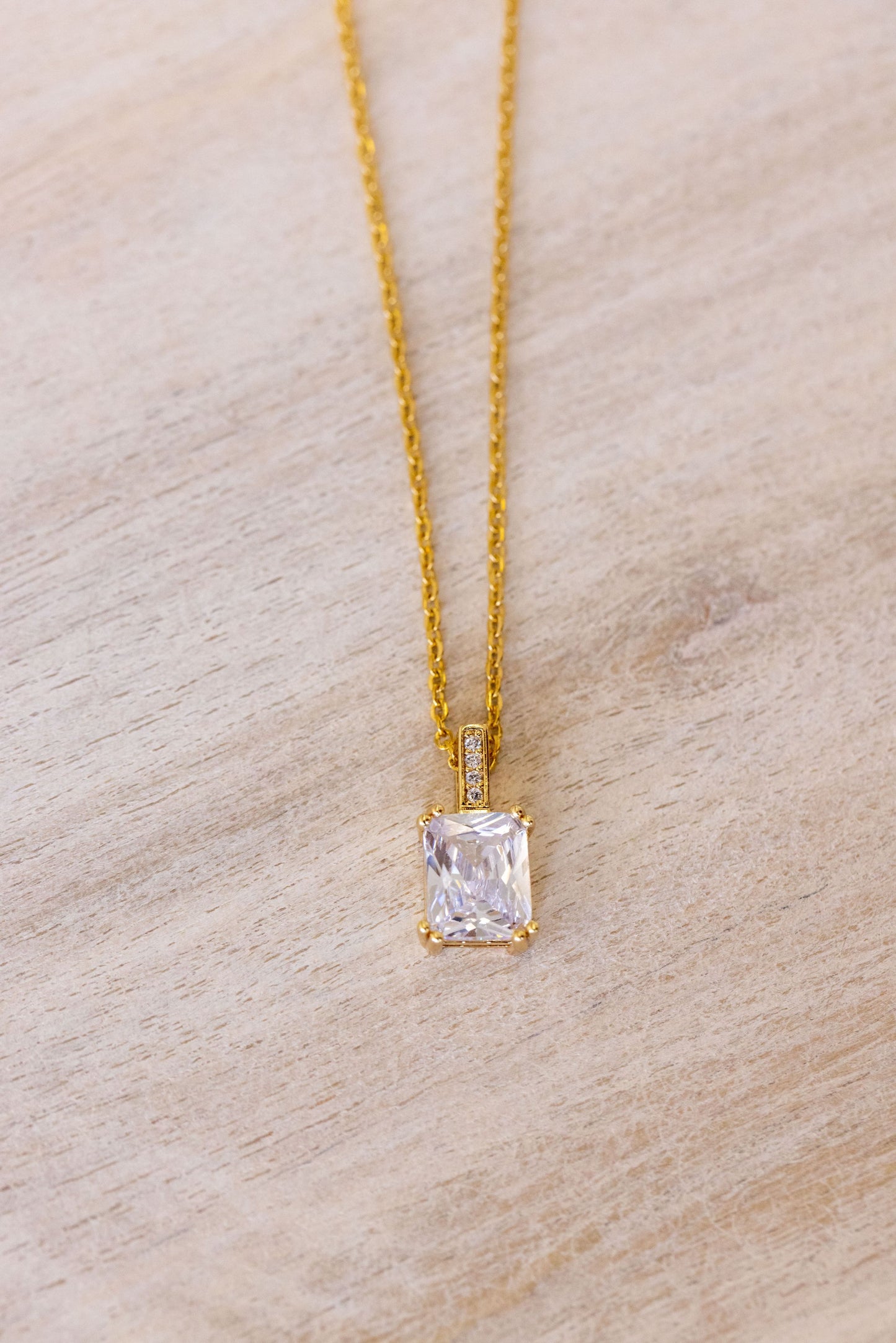 Baguette Necklace
