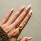 Clover CZ Ring
