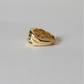 Aura Wave Gold Ring
