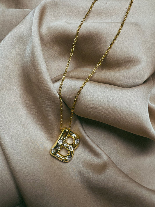 Bubble Letter Necklace