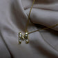 Bubble Letter Necklace